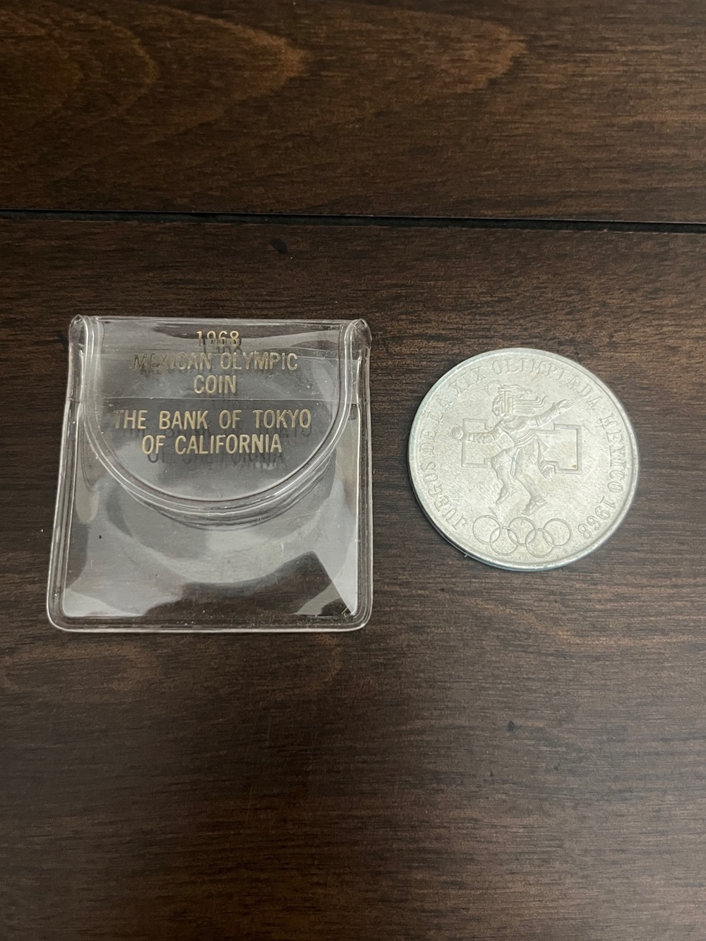1968 Mexico Olympic Games Commemorative 25 Pesos Silver Coin with Cover